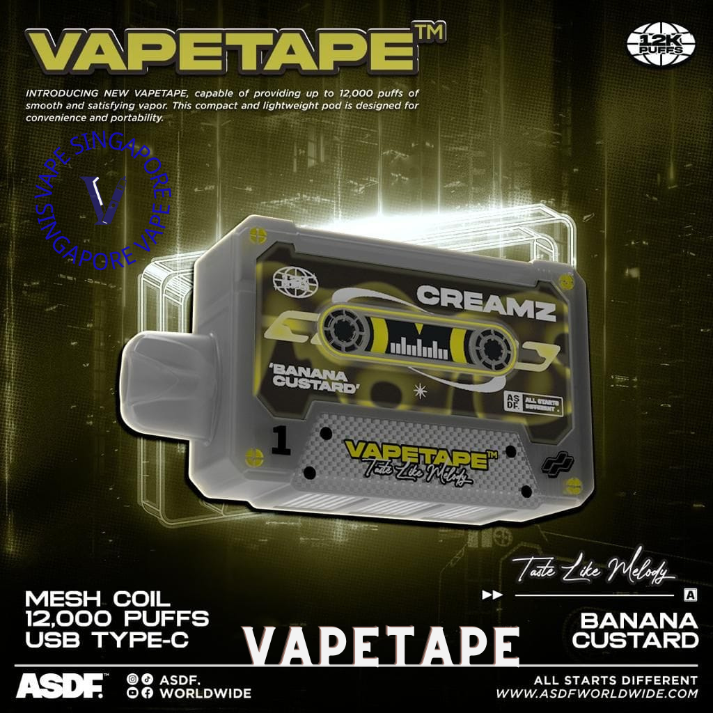 Vape-tape-12k-puffs-sg-vape-shop-singapore-banana-custard