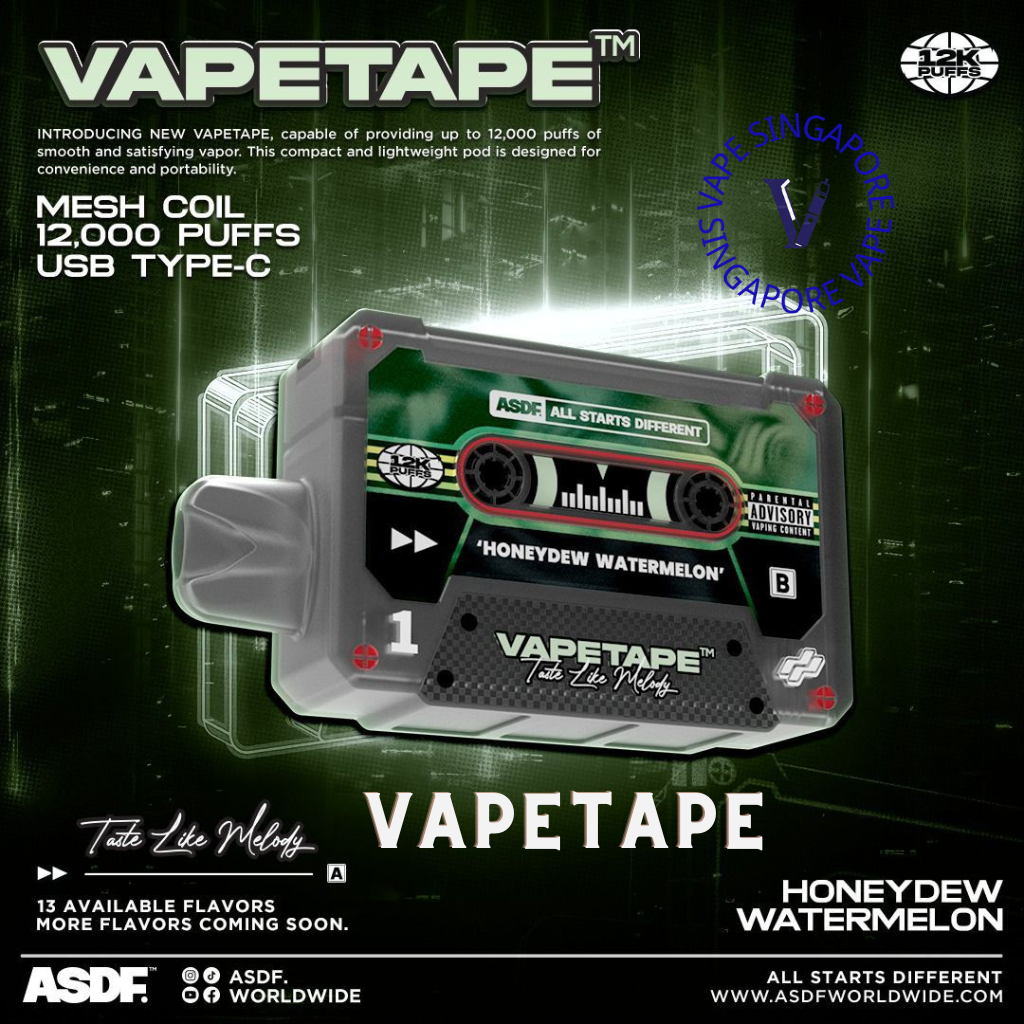 Vape-tape-12k-puffs-sg-vape-shop-singapore-honeydew-watermelon