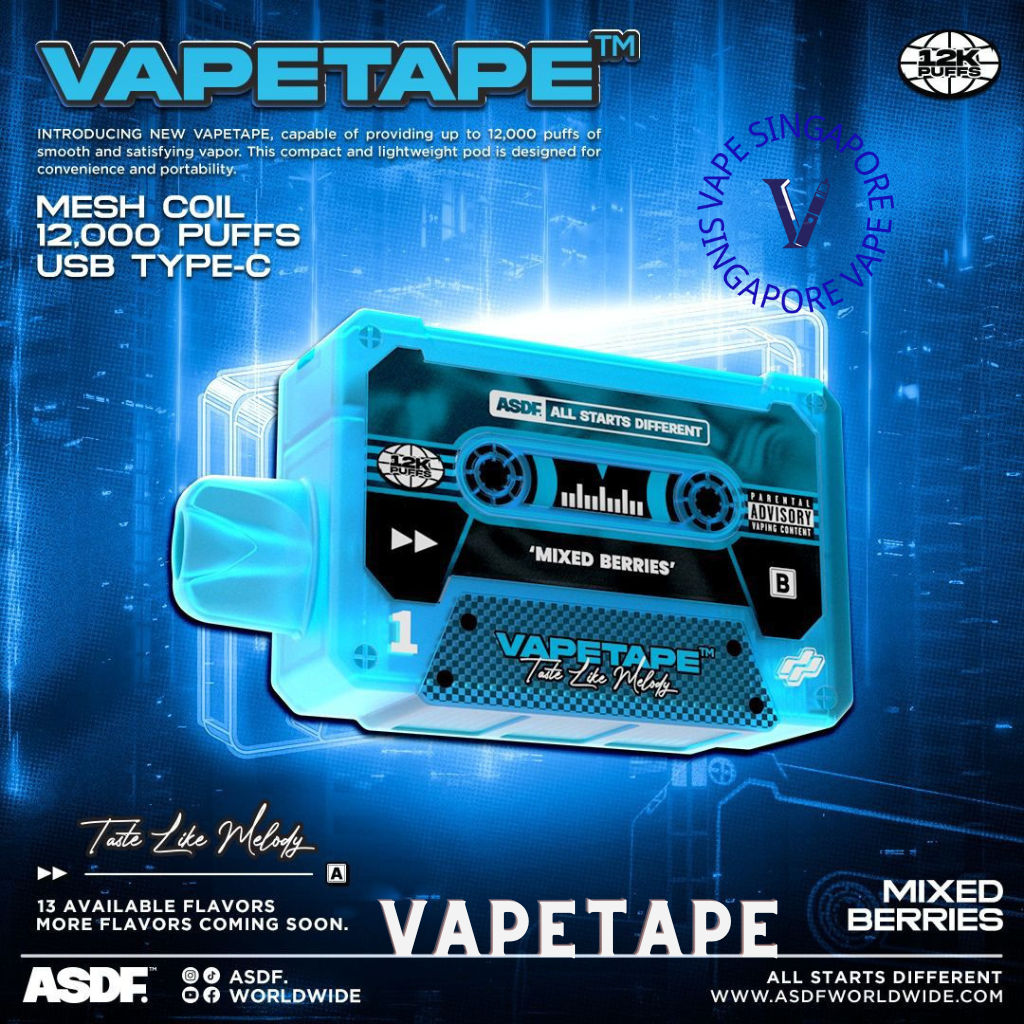 Vape-tape-12k-puffs-sg-vape-shop-singapore-mixed-berries