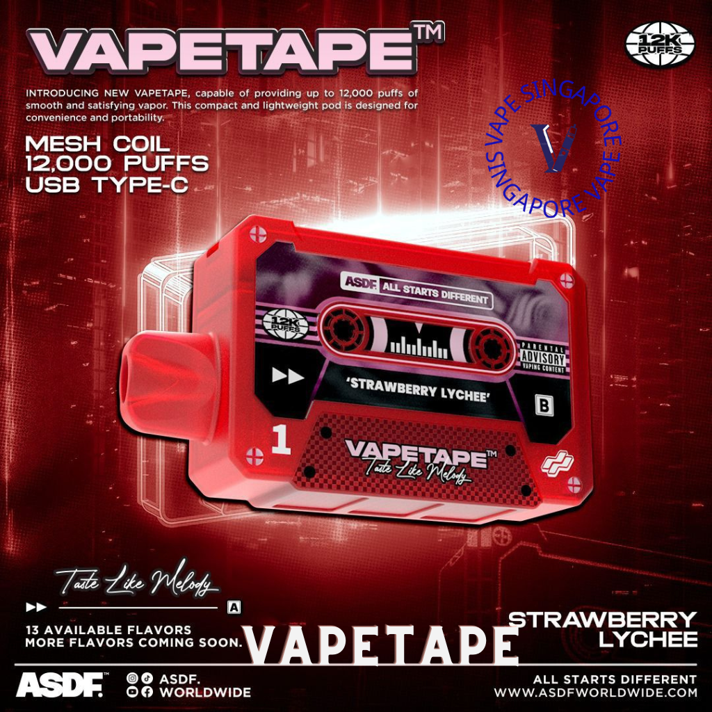Vape-tape-12k-puffs-sg-vape-shop-singapore-strawberry-lychee